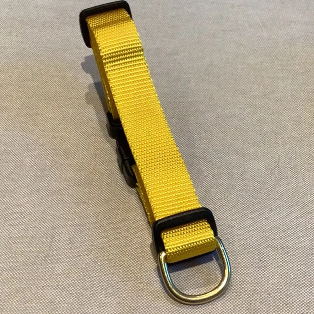 Dog + Bone - Dog COLLAR - Yellow - OS (Adjustable) - Size S 11”-14”